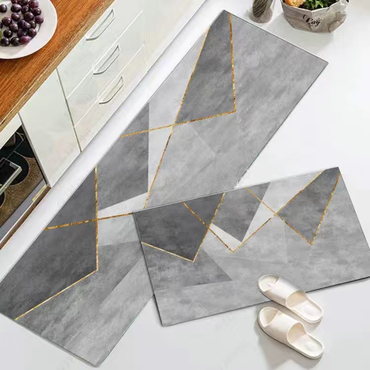 硅藻土地墊38X118CM｜速乾防滑地墊 廚房吸水地墊 浴室長條地墊 防霉抗菌地墊 止滑地墊 【輕鬆購五金百貨】