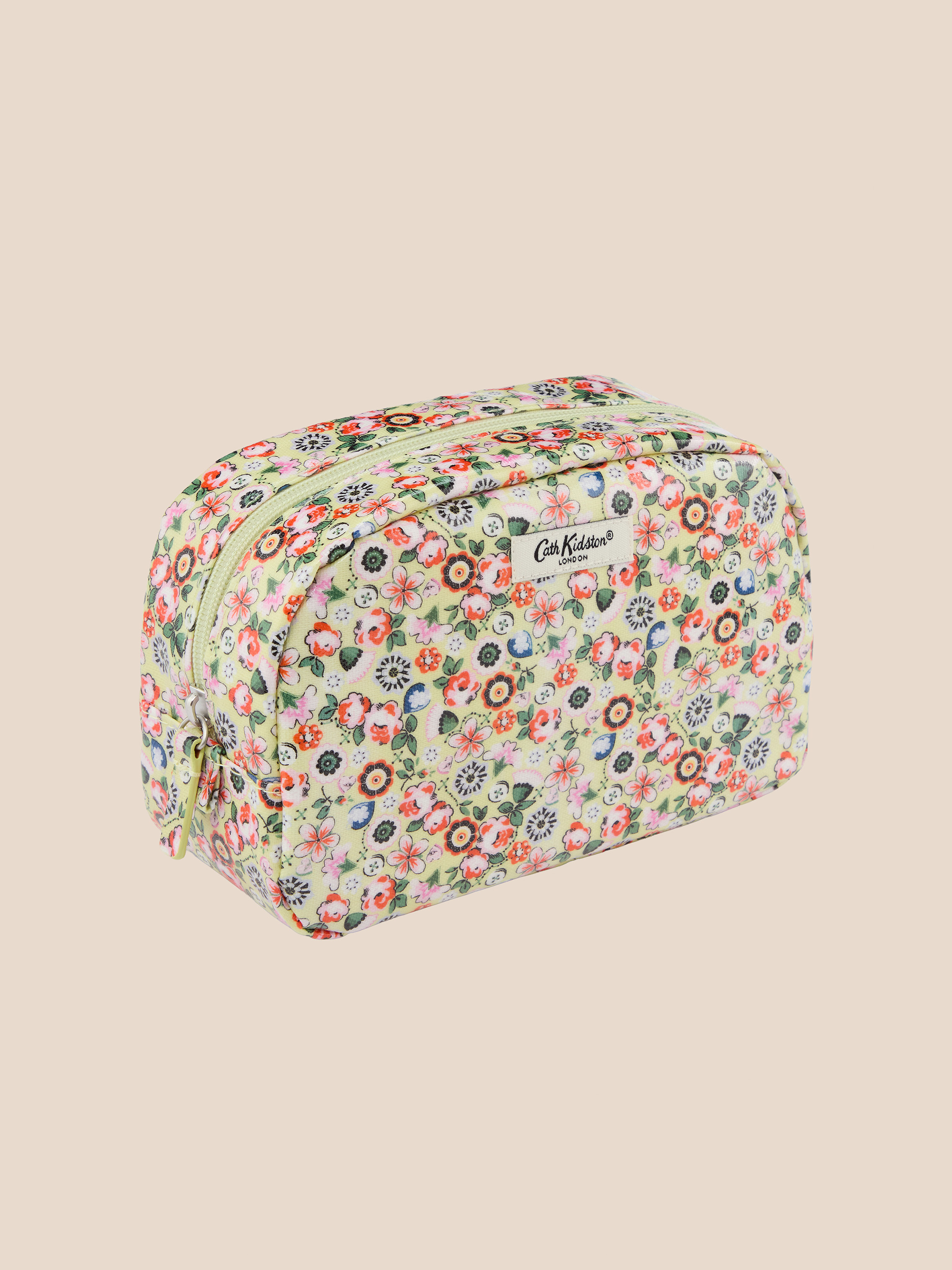 Pearly Queen Ditsy  經典款中型拉鏈化妝包