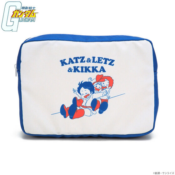 242173 Pbandai 預訂 2026/2月 機動戦士ガンダム カツ・レツ・キッカコレクション　ポーチ