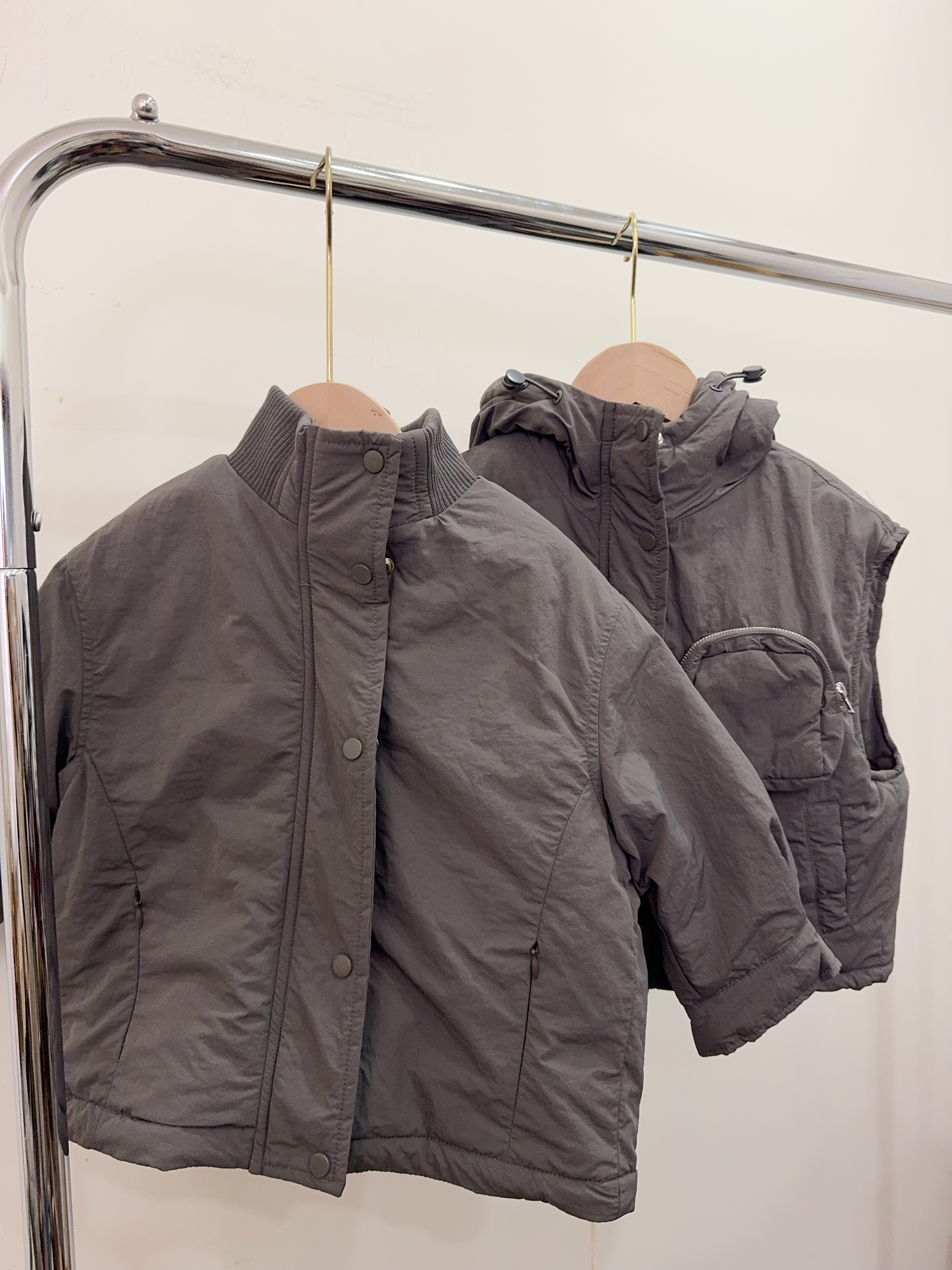 53317設計師家-兩件式機能防風保暖外套組