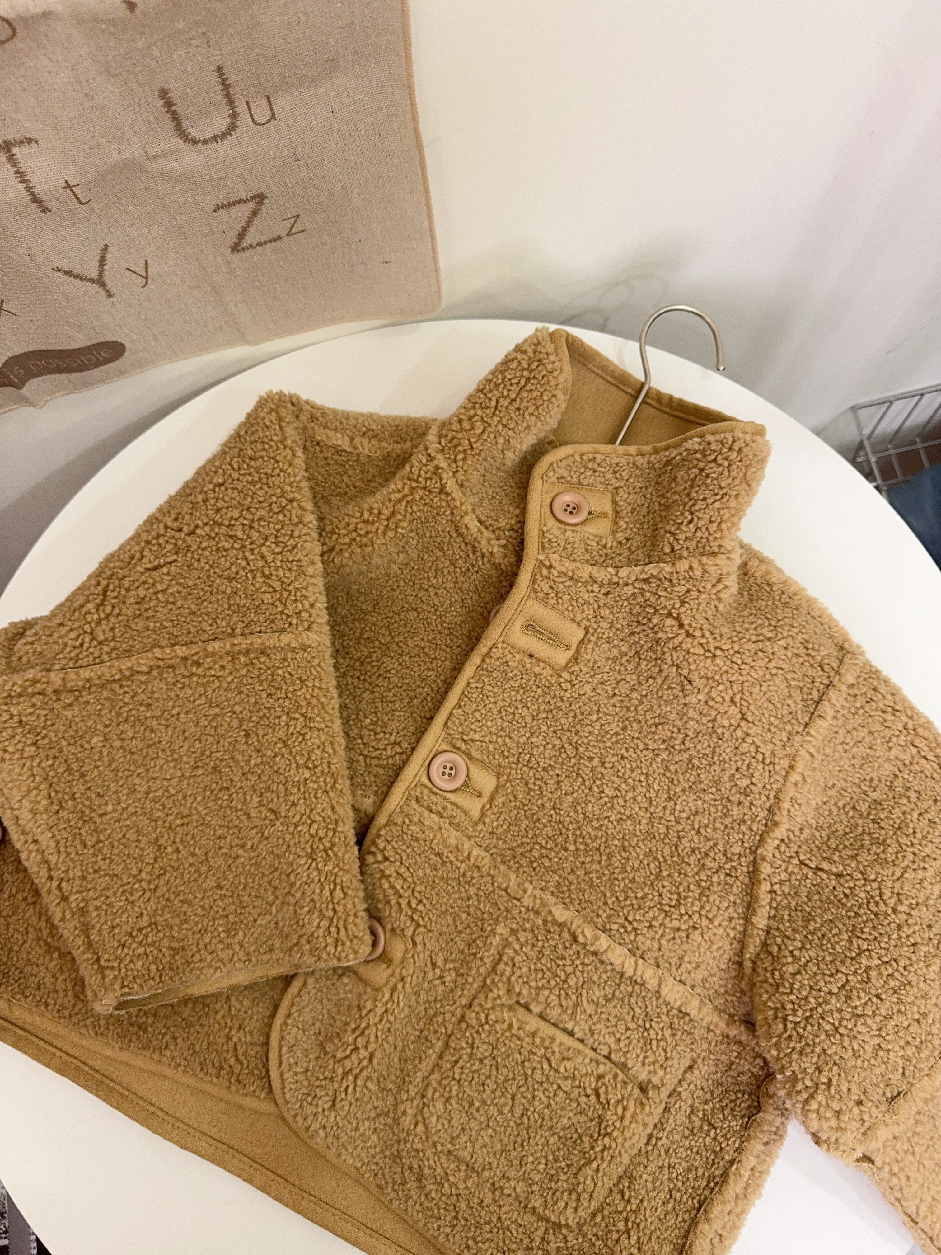 53371設計師家-羊羔毛雙面穿外套