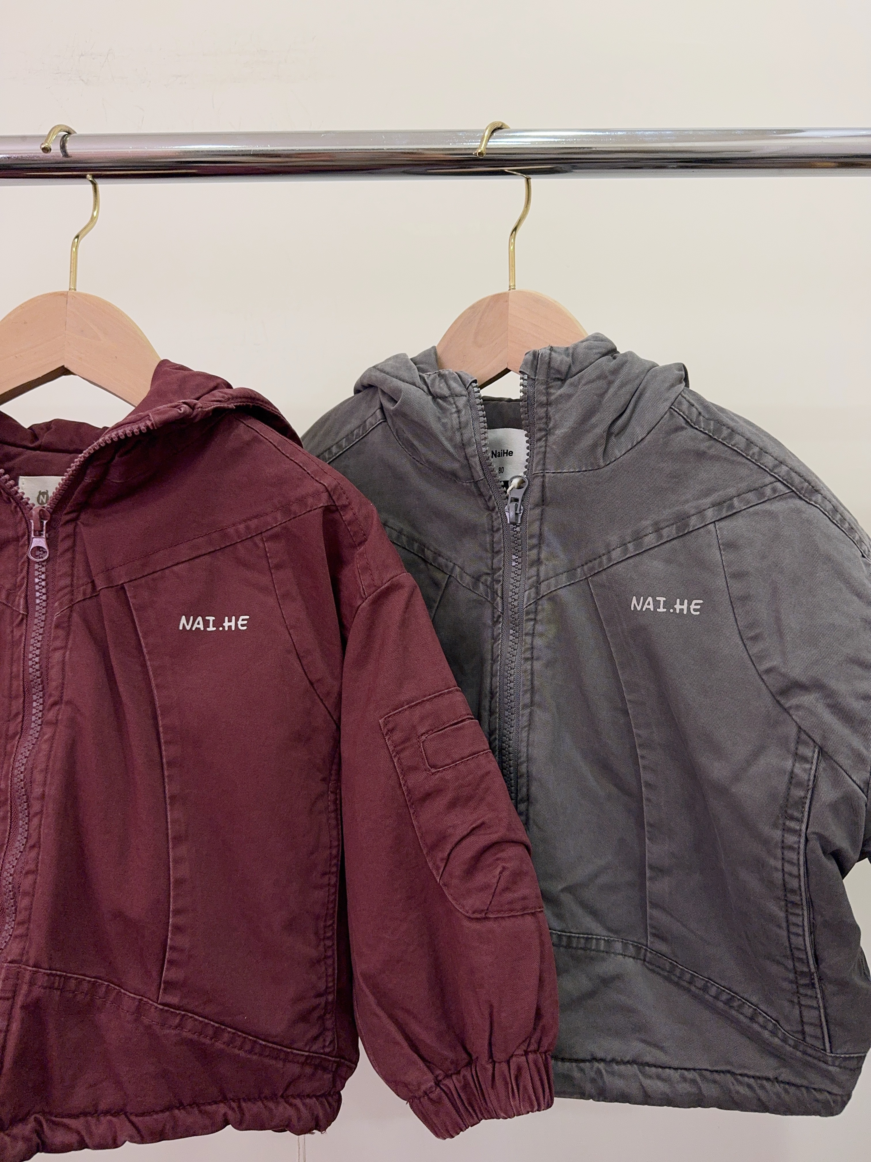 nh6778水洗刷舊連帽外套