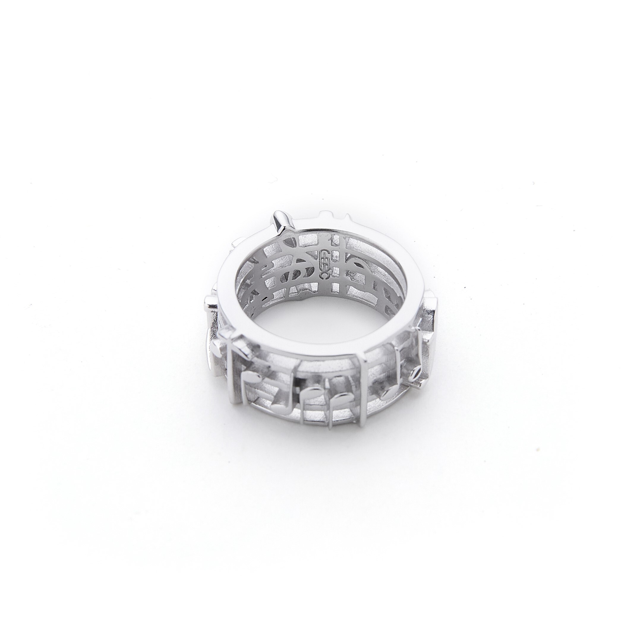 ☆ETW☆【EASY TO WEAR】Fe3c STAFF RING 五線譜戒指 音符 音樂