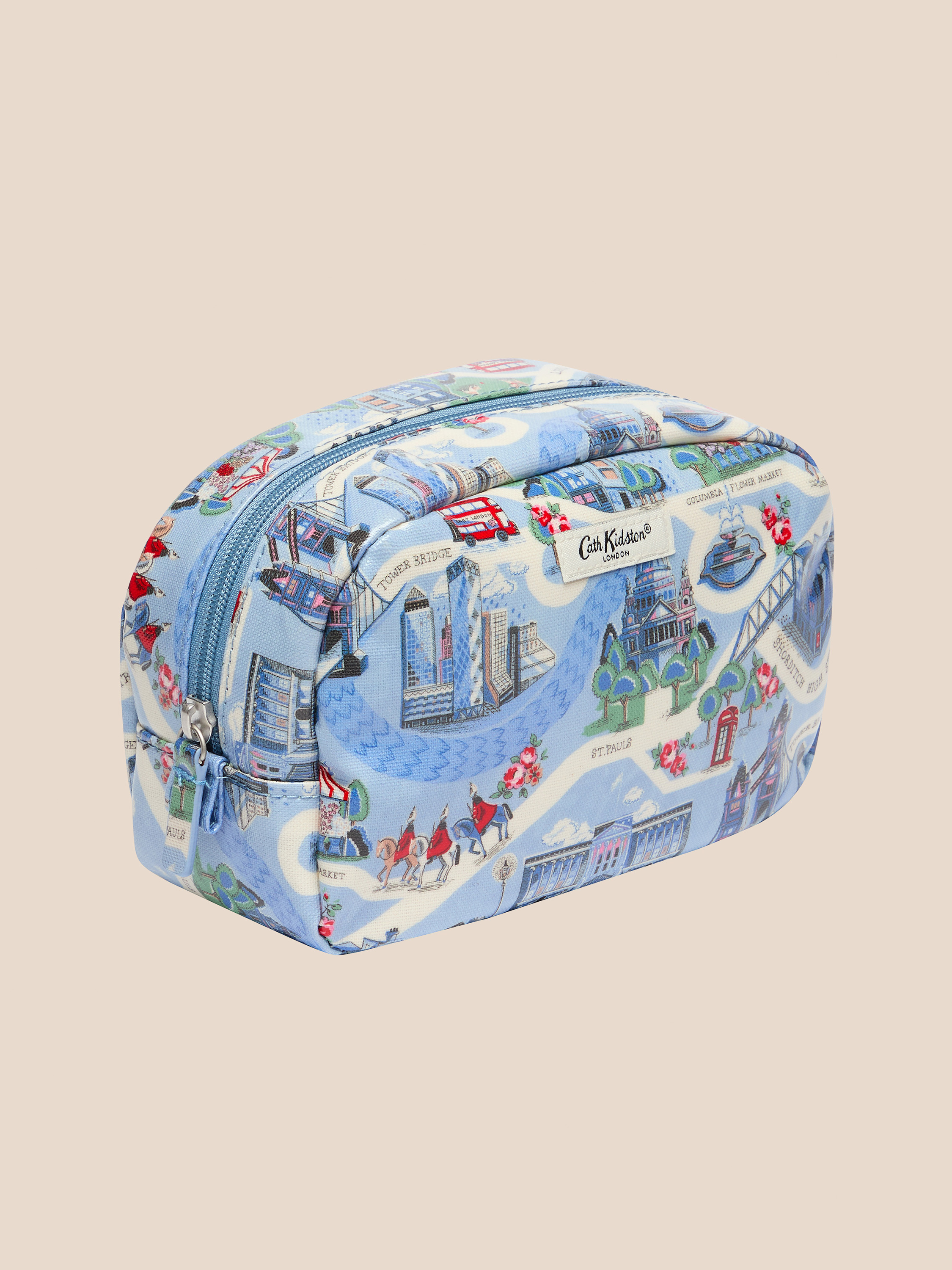 London Town 經典款中型拉鏈化妝包