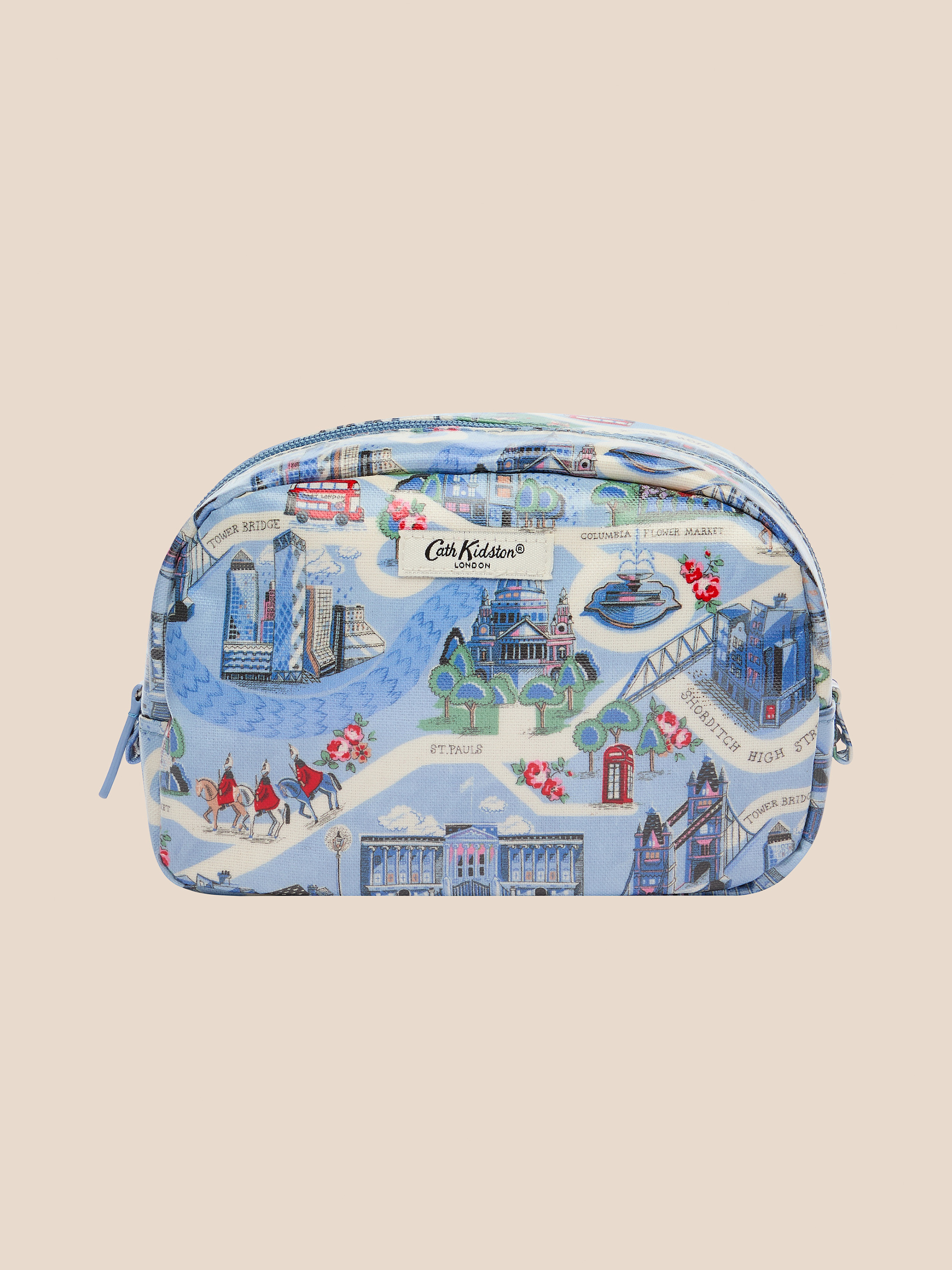 London Town 經典款中型拉鏈化妝包