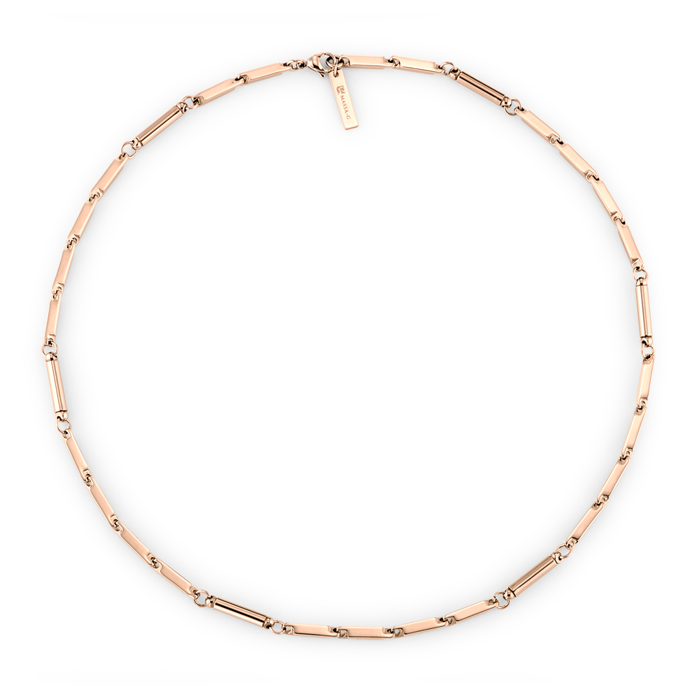 MASSA-G【Simple純粹】磁石能量項鍊-玫瑰金