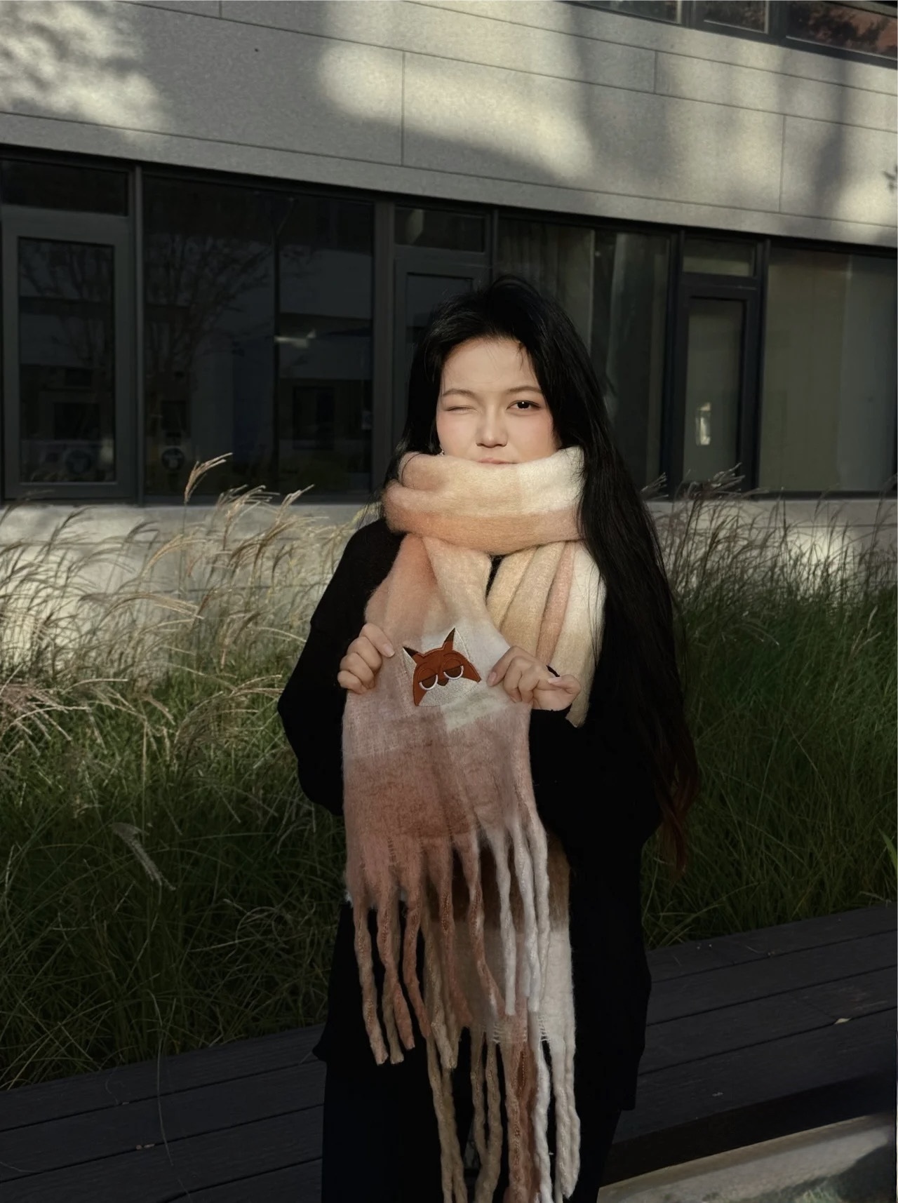 KTQ STORE ‧ 言倉X動物方程式2 迪士尼授權 柔軟長款圍巾