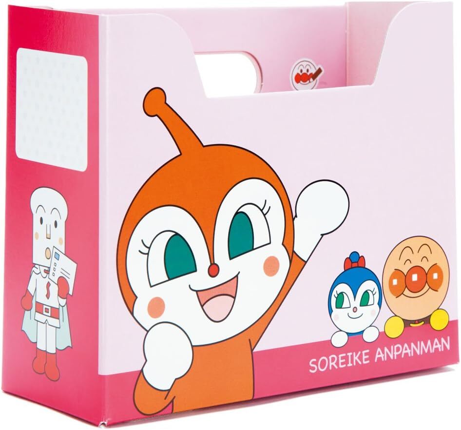 麵包超人_迷你文件盒 細菌人、紅精靈、麵包超人