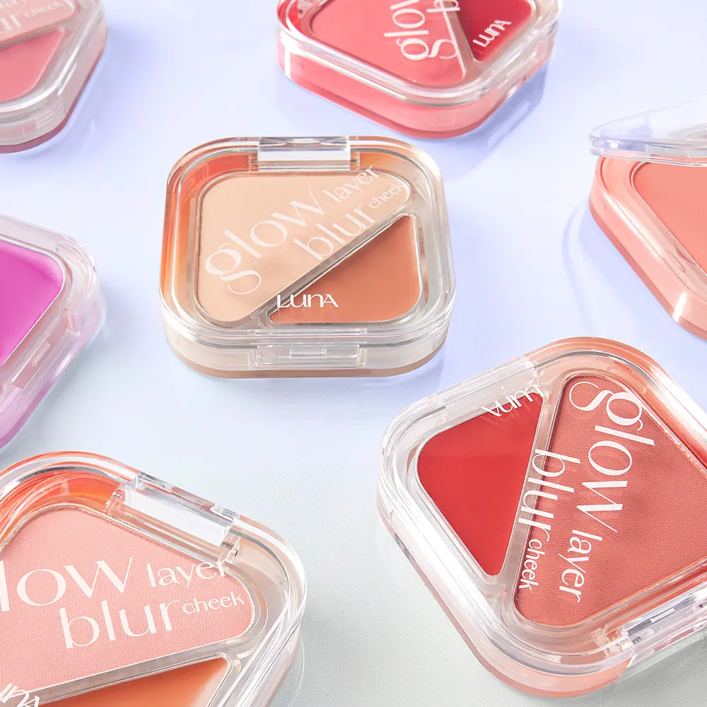LUNA 柔焦光澤雙色胭脂【10款色號】