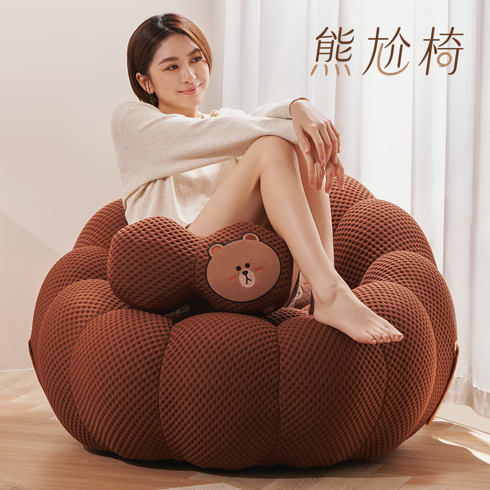 LINE FRIENDS聯名泡泡按摩沙發｜熊尬椅OF-3588