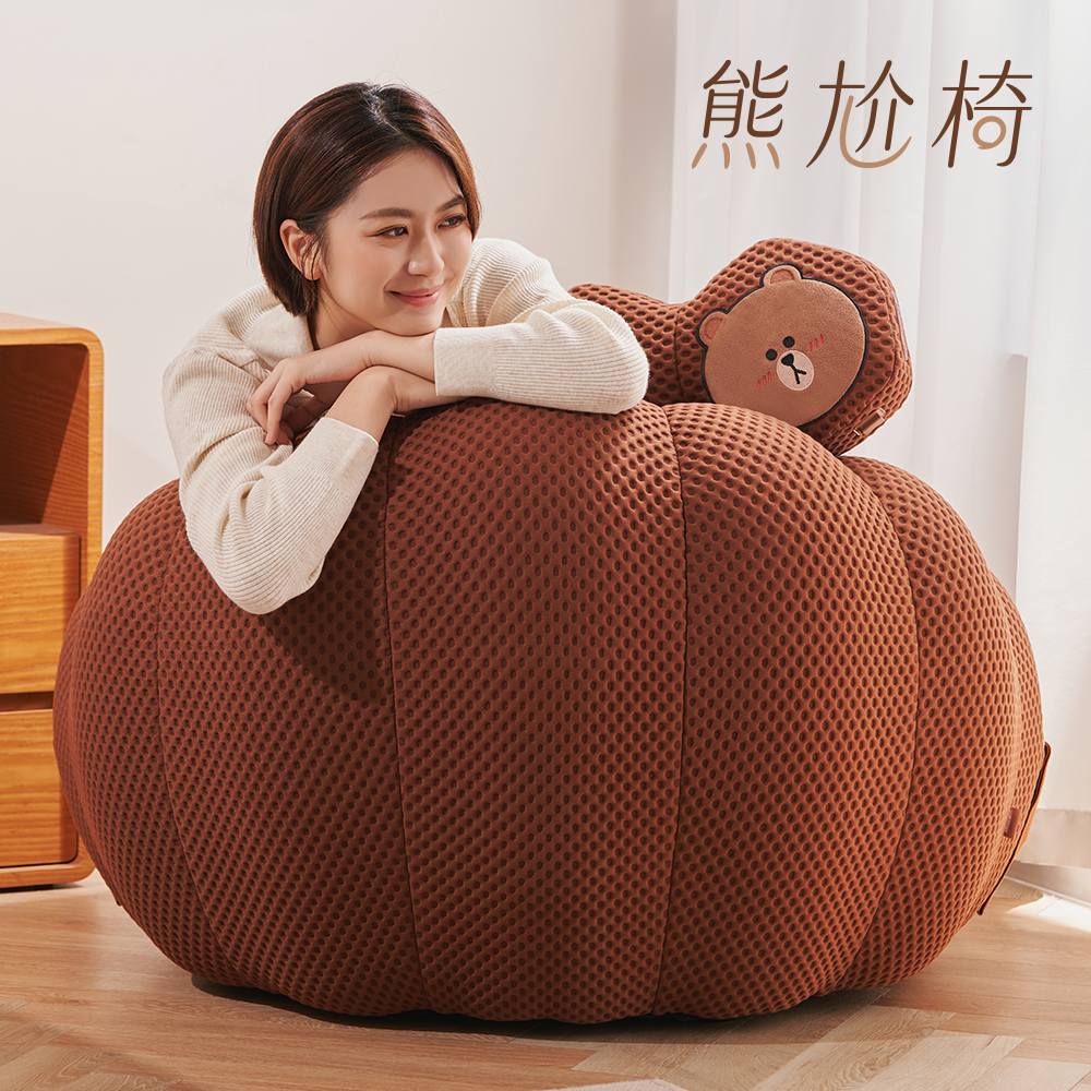 LINE FRIENDS聯名泡泡按摩沙發｜熊尬椅OF-3588
