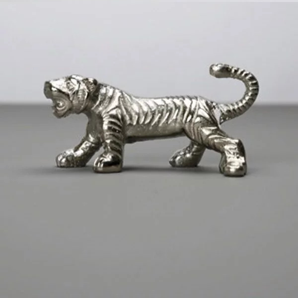 mini ByOn-動物掛勾，老虎造型，再生鋁製作，可愛造型