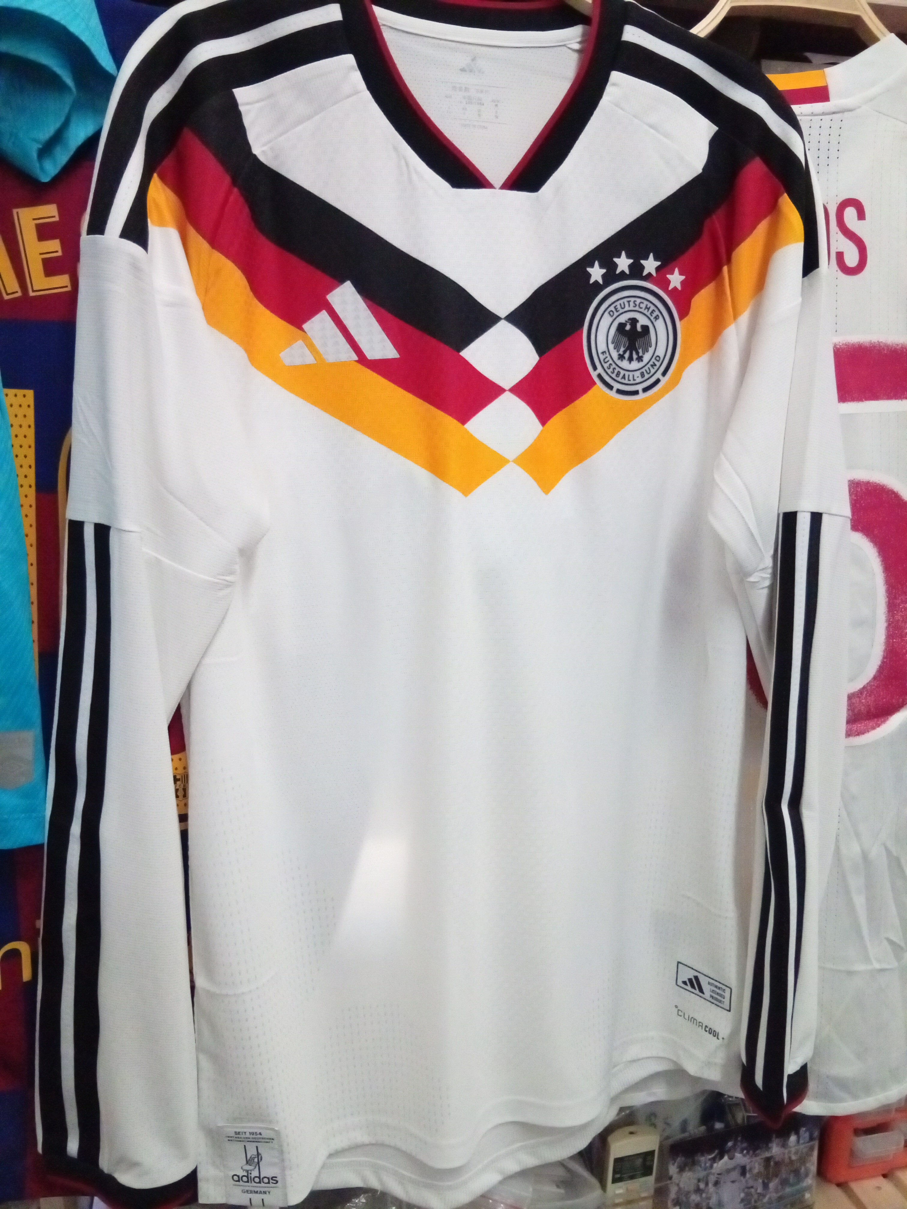 2026德國國家隊主場長袖球員版球衣