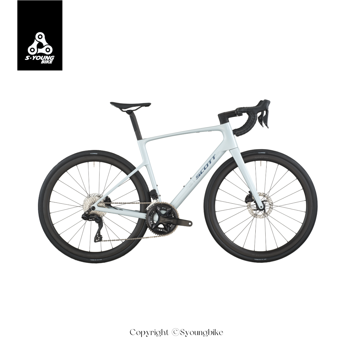 新款【SCOTT】New Addict 30 成車 / White 綿雲白