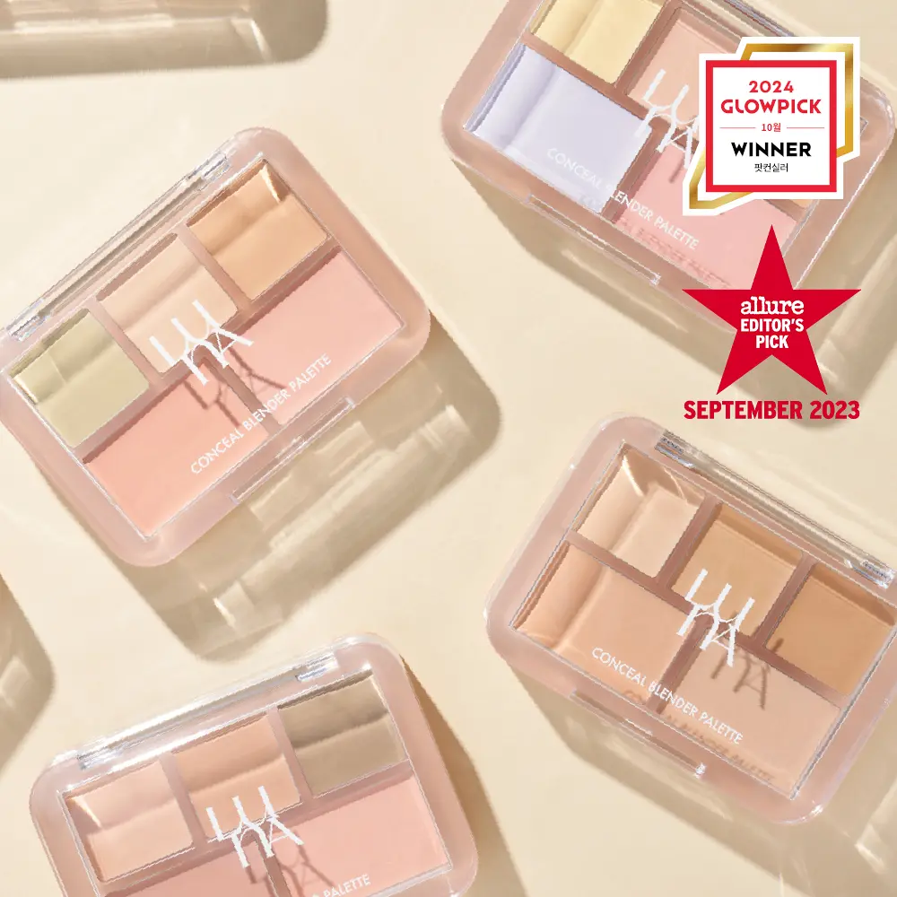 LUNA 專業調色清透遮蓋款遮瑕盤【4款色號】