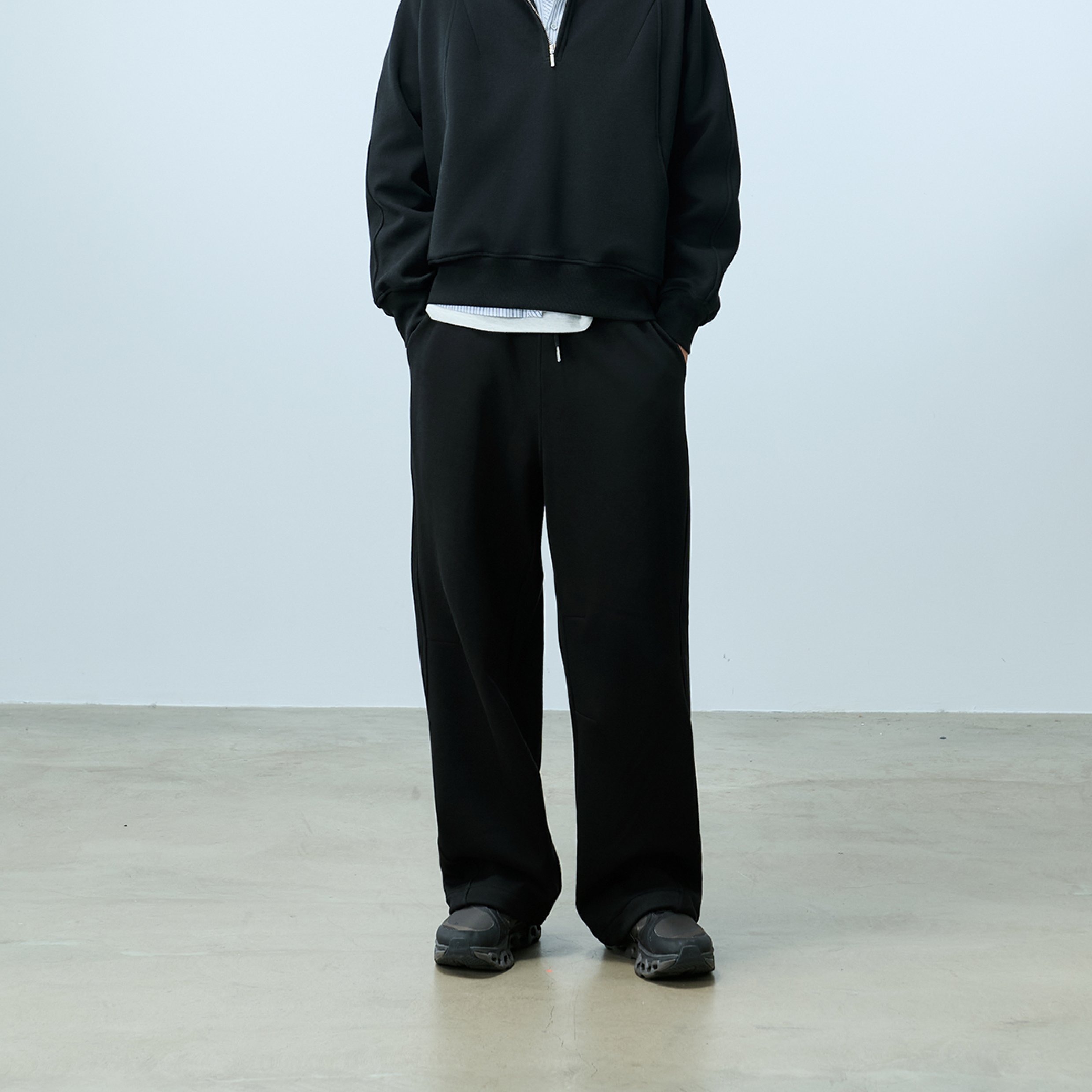 TANOXI Warm Sweater Pants 刷毛 棉長褲 [TNX-P383]