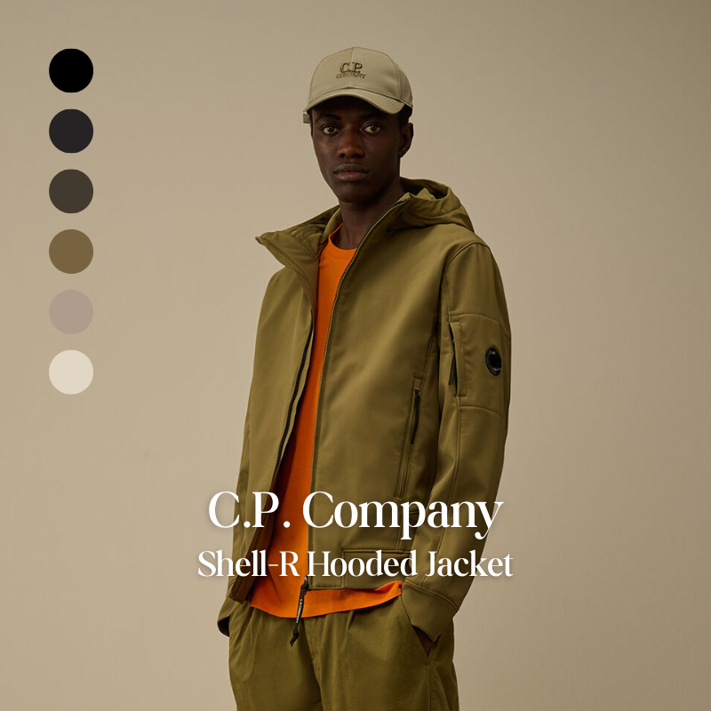 【代購】C.P. Company Shell-R Hooded Jacket 防潑水機能連帽外套 – 都市軍事風・輕量防護