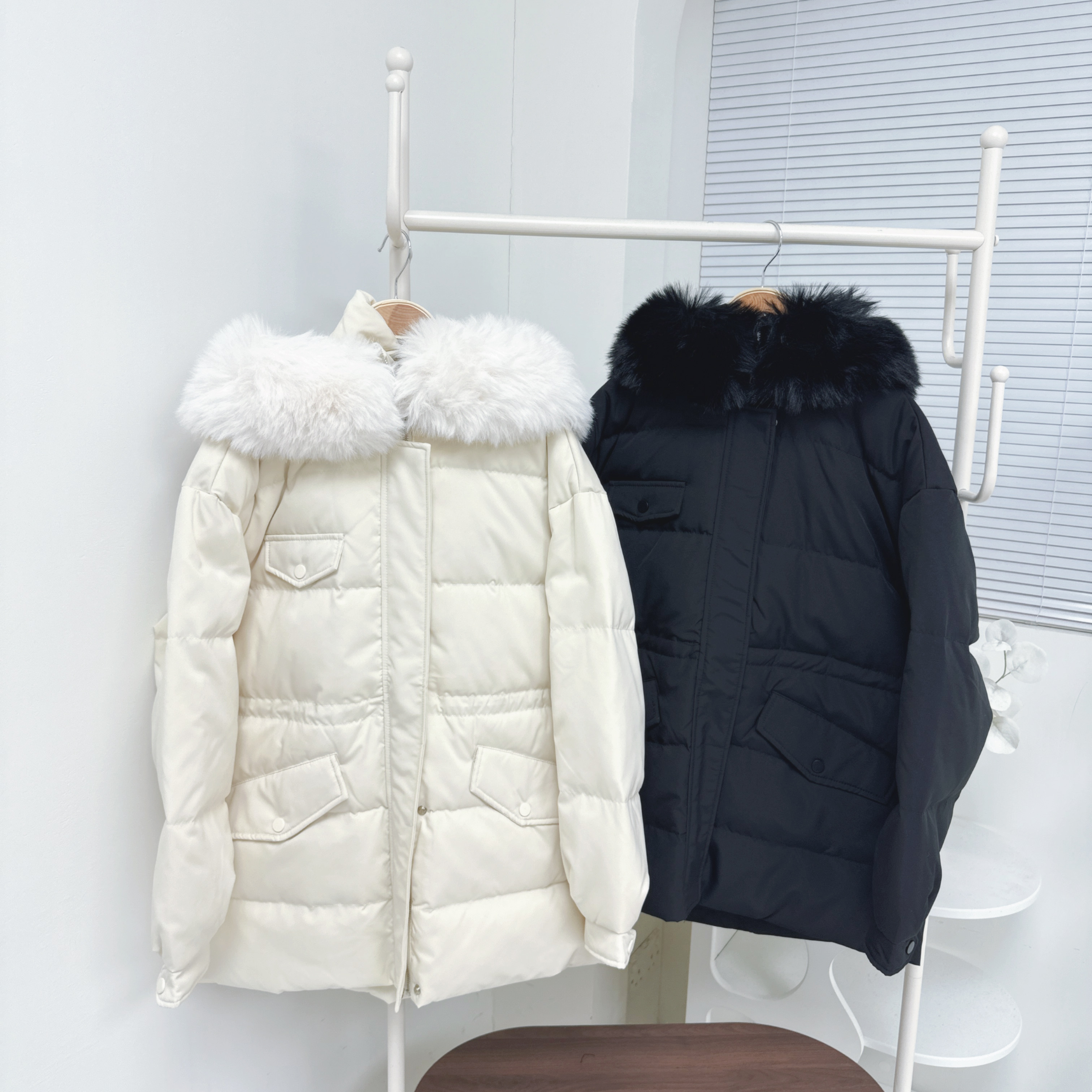 【廠家制】大毛領內索繩羽絨 (H1-H2)