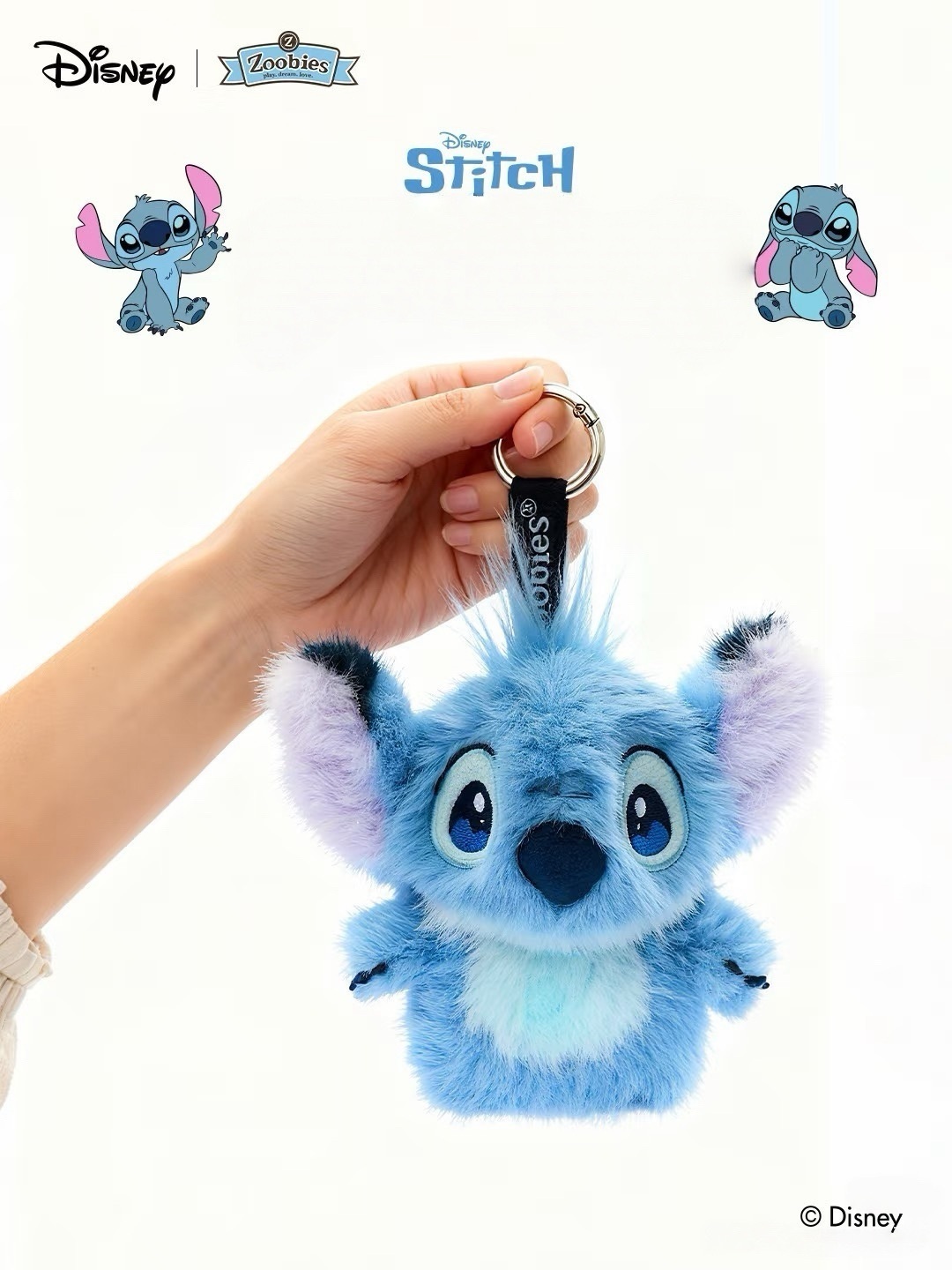 <兩隻免運>Disney 正版授權 毛絨 耳機包 吊飾