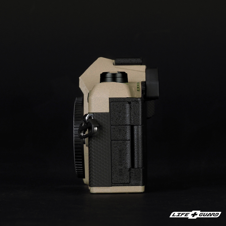 LIFE+GUARD OM SYSTEM OM-5 II 相機貼膜側面展示圖