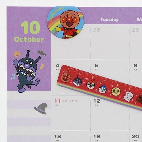 麵包超人 磁鐵書籤-方便小尺