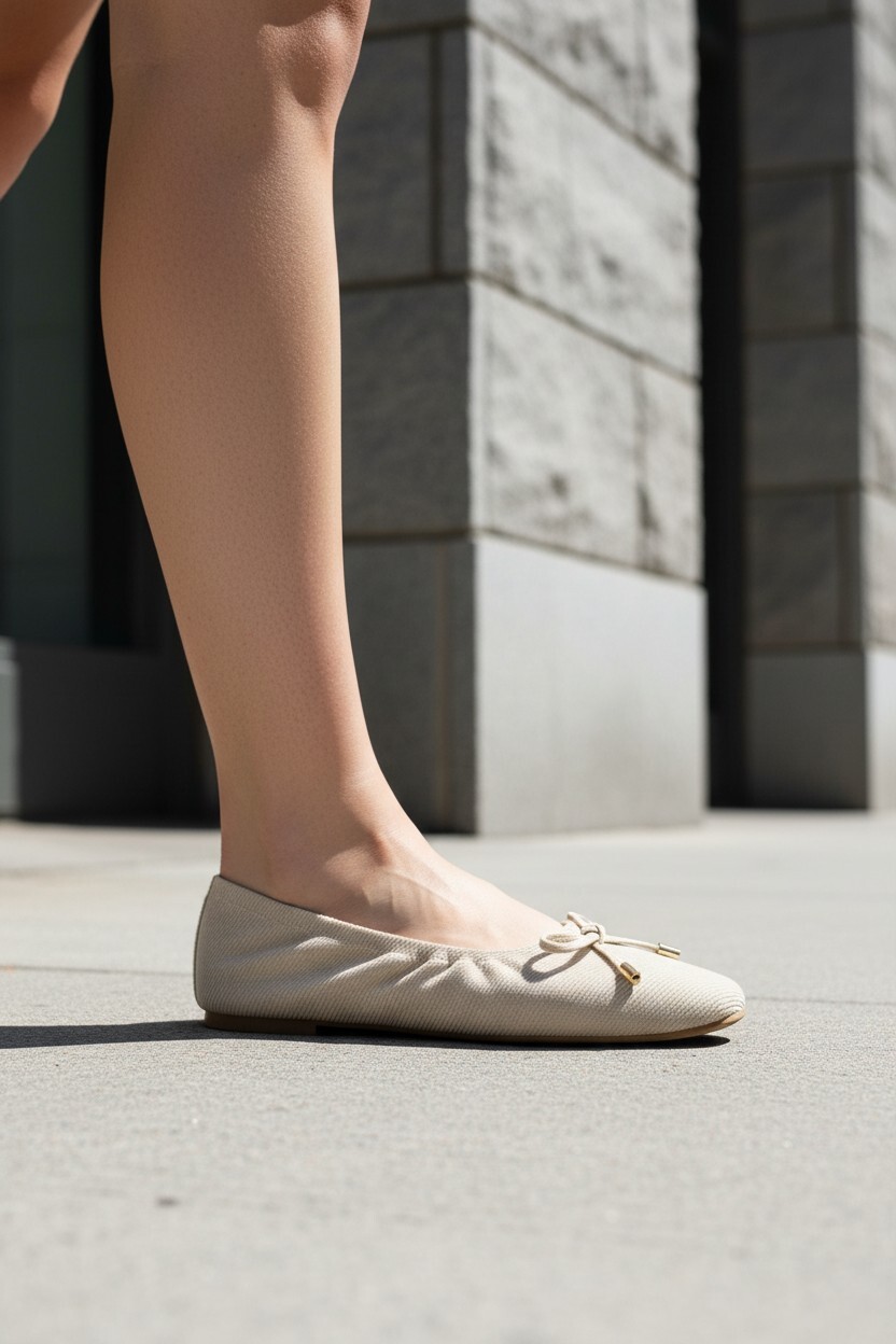 Denim Ballet 牛仔布芭蕾舞鞋