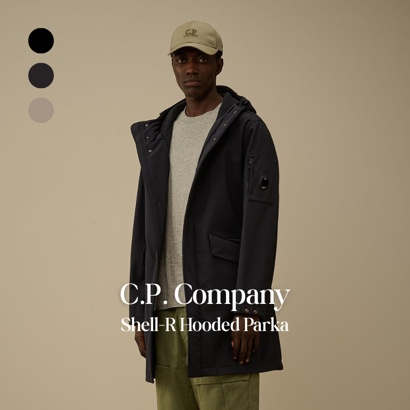 【代購】C.P. Company Shell-R Hooded Parka 連帽長版外套 – 都市防護・輕量機能