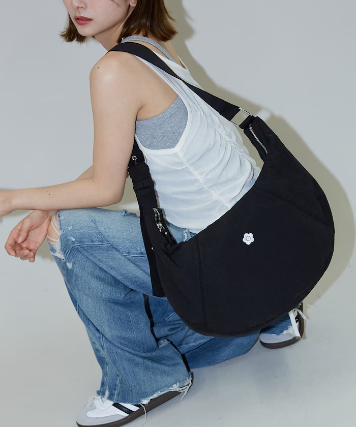 <預購>日本 MARY QUANT 限定商品尼龍斜跨包 (3colors)