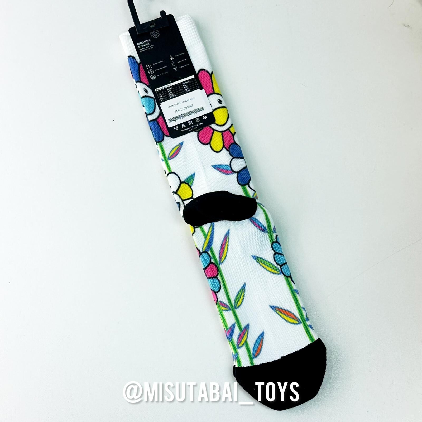 Takashi Murakami Socks Flowers Multi