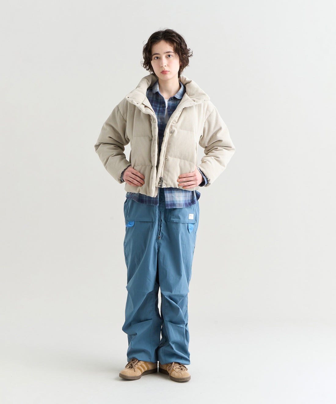 NANGA CORDUROY SHORT DOWN JACKET WOMEN NANGA CORDUROY SHORT DOWN JACKET WOMEN