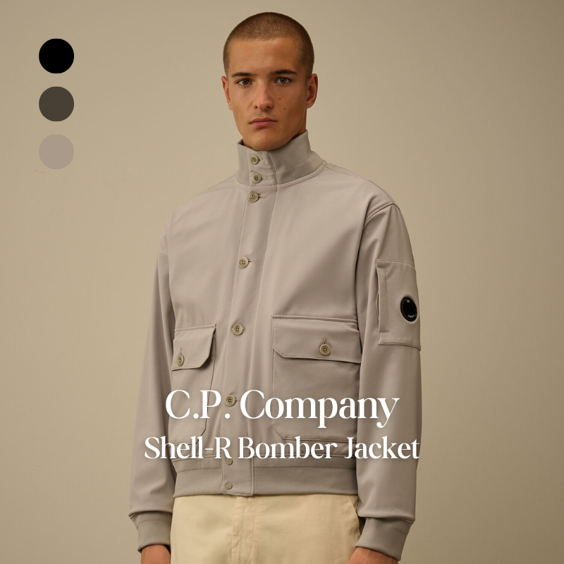 【代購】C.P. Company Shell-R Bomber Jacket 機能飛行外套 – 都市防護・輕量百搭