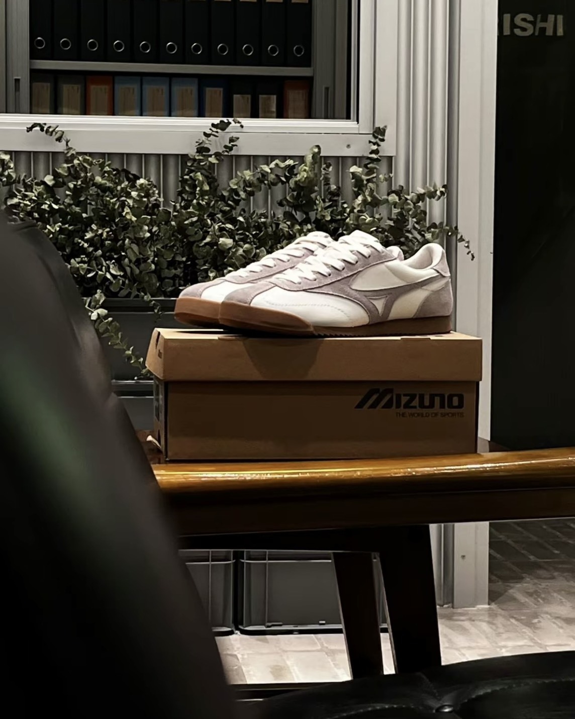 【預購】MIZUNO LG 60S 復古德訓鞋 白灰色 D1GH230307