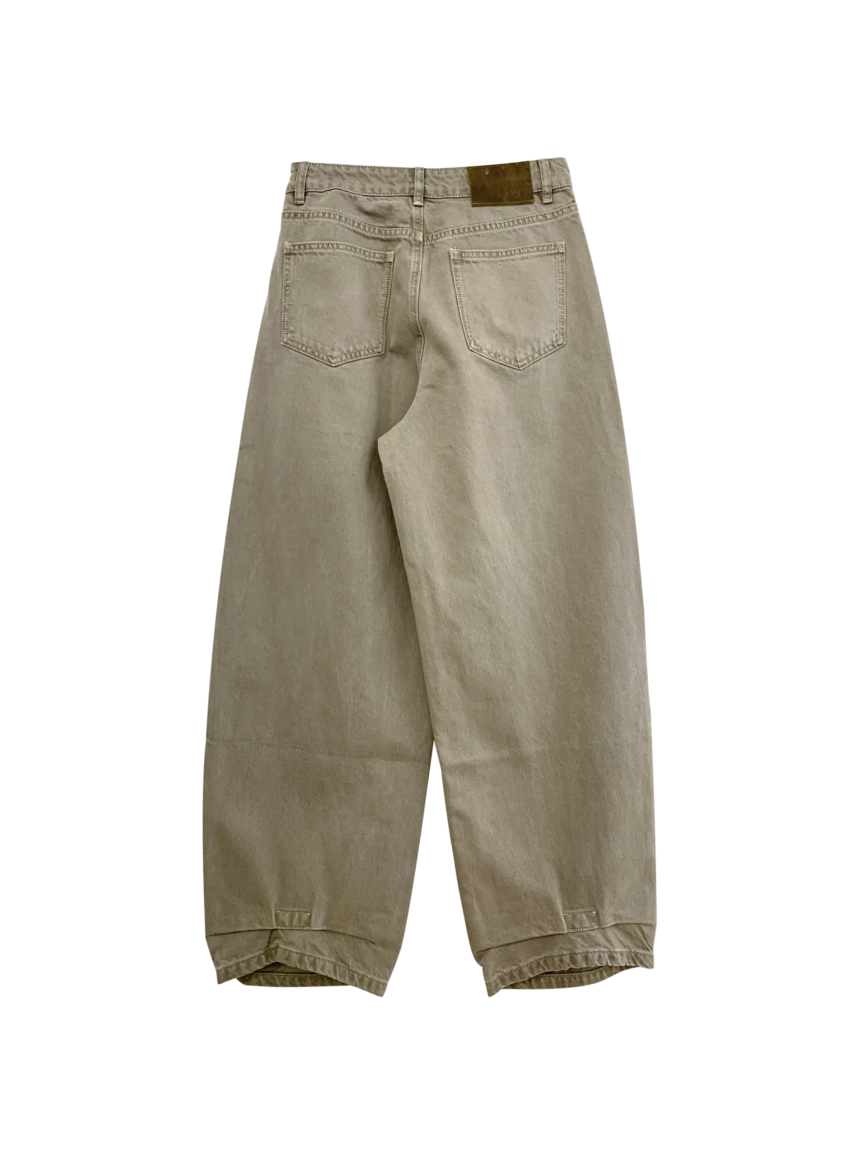 繭型牛仔褲-單褲