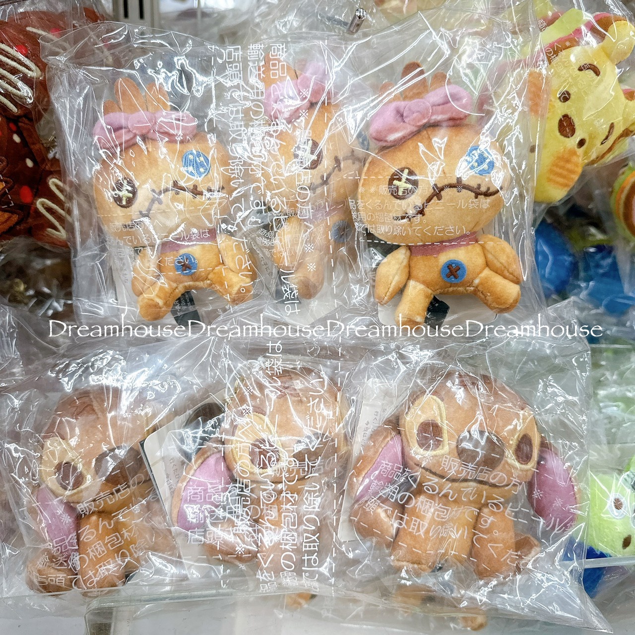 Takaratomy Nuiパン 迪士尼 史迪奇 醜ㄚ頭 烤焦麵包 娃娃吊飾 鏈條吊飾 鑰匙圈 玩偶 娃娃