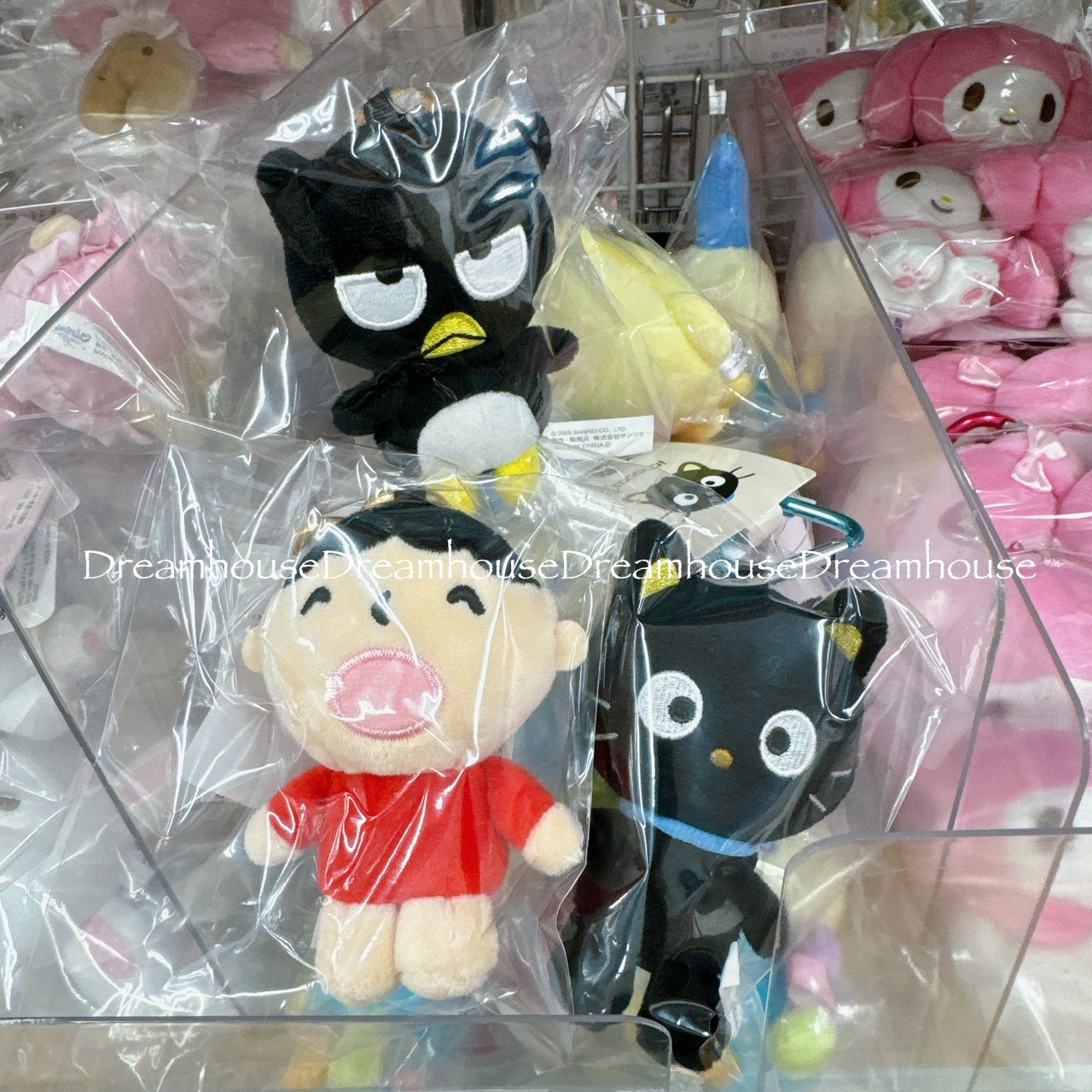 日本限定 三麗鷗 巧克貓 chococat 黑貓 貓咪 酷企鵝 大寶 吊飾娃娃 珠鍊吊飾 玩偶 掛飾 鑰匙圈