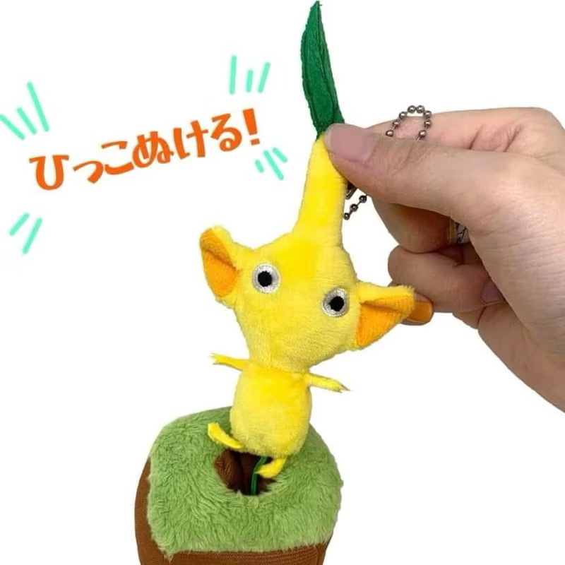 日本 皮克敏 可拔出 娃娃 吊飾 掛件