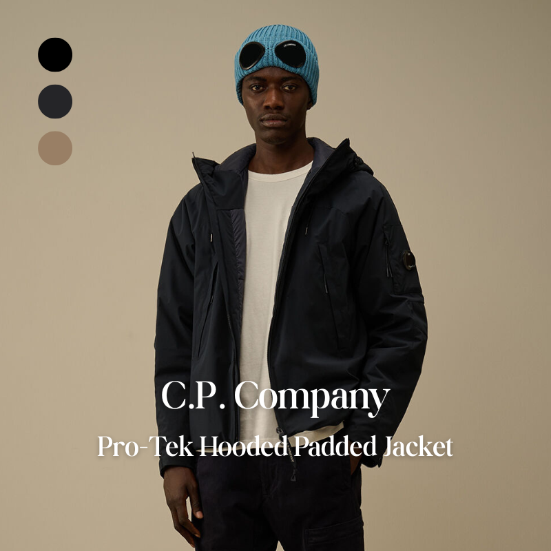 【代購】C.P. Company Pro-Tek Hooded Padded Jacket 連帽羽絨外套 – 都市保暖・防水輕盈