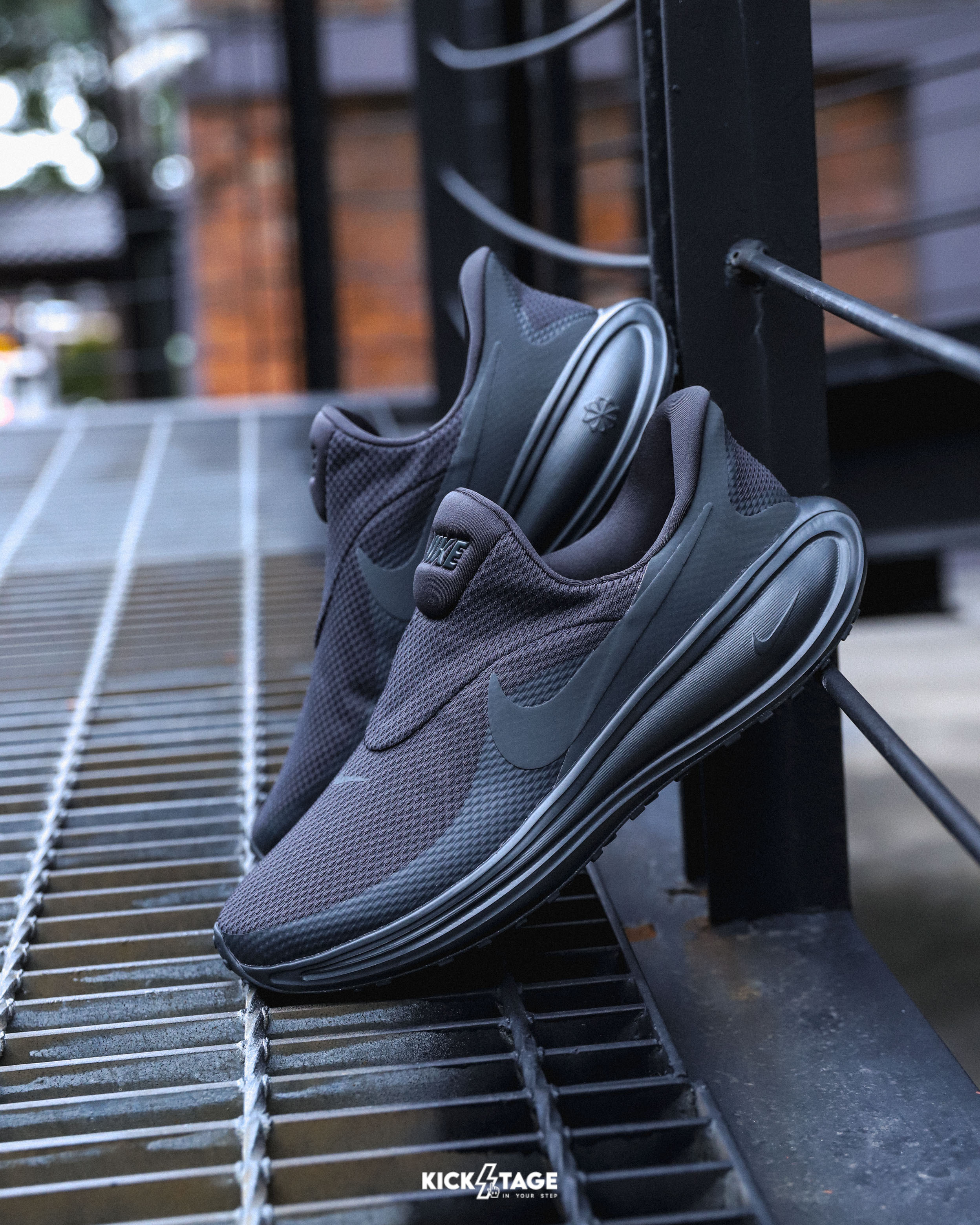 [限時特價不退換] 男鞋 NIKE REVOLUTION 8 EASYON 曜石黑 黑色 黑魂 緩震 無鞋帶 慢跑 運動鞋【HQ2414-003】