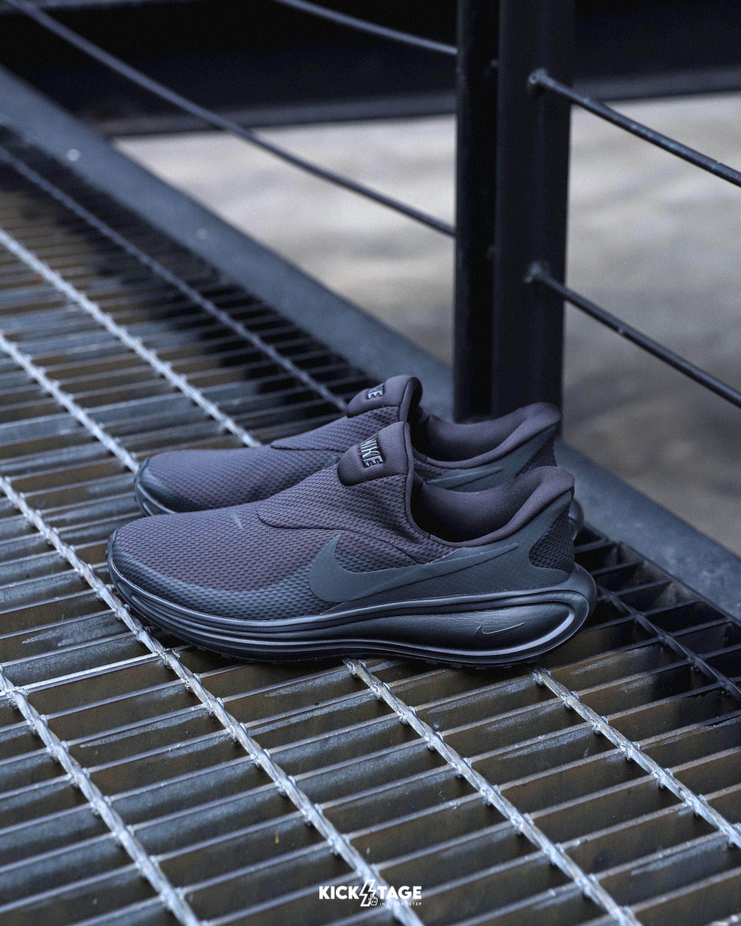 [限時特價不退換] 男鞋 NIKE REVOLUTION 8 EASYON 曜石黑 黑色 黑魂 緩震 無鞋帶 慢跑 運動鞋【HQ2414-003】