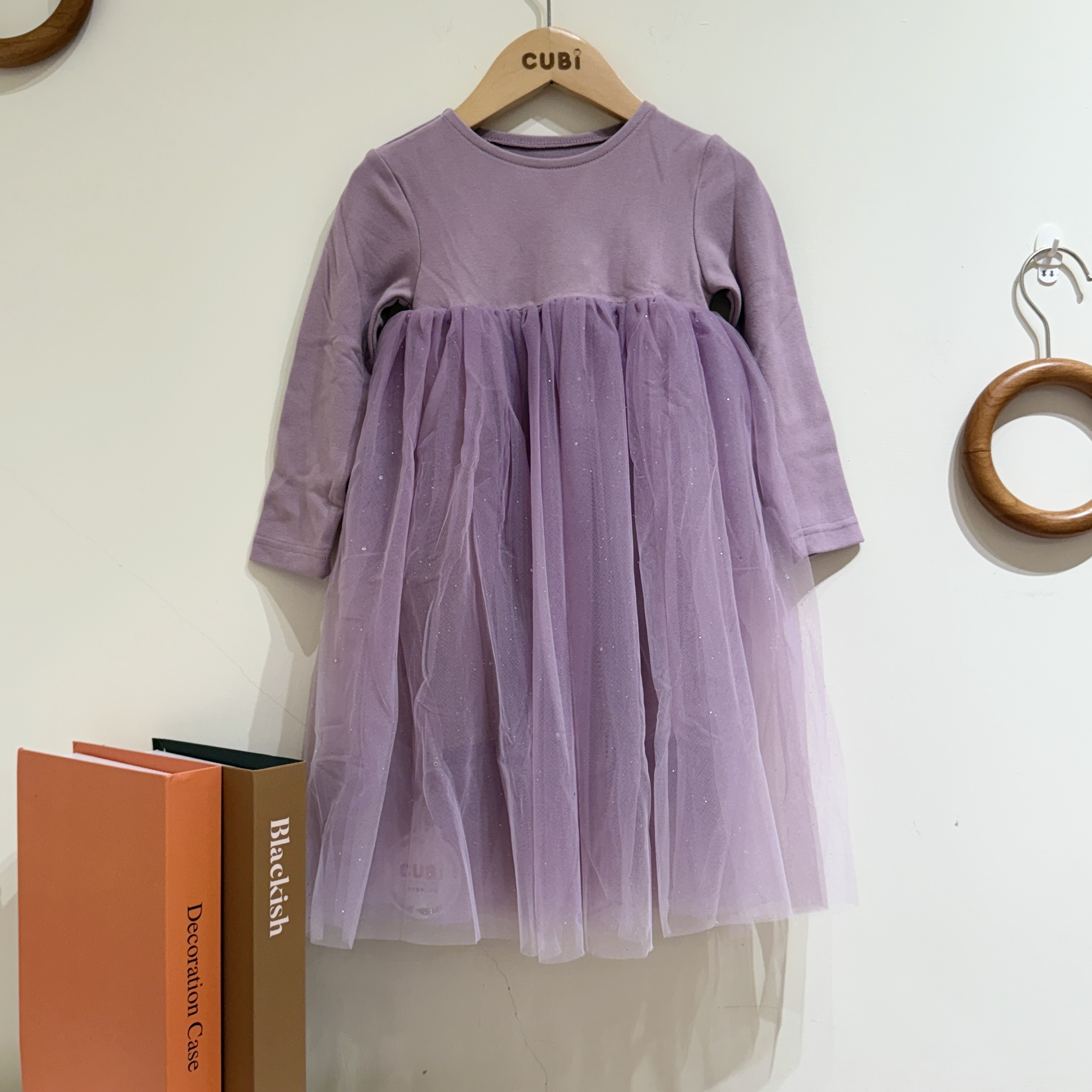 25冬 柔軟漸層紗裙(丁香紫)