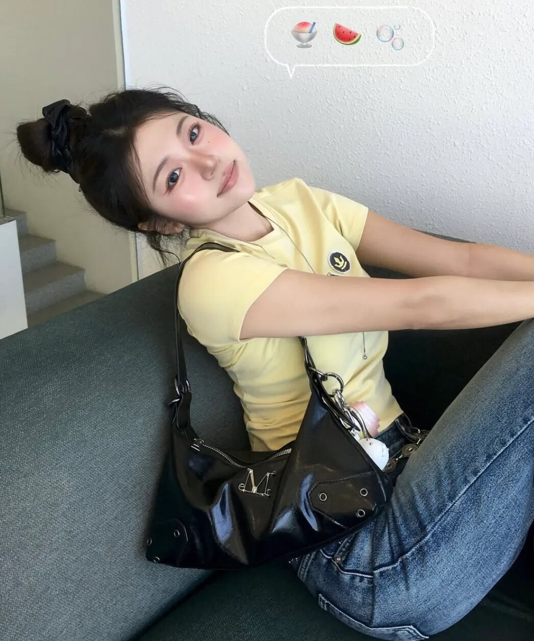 <快速出貨> MUCENT BARB 金屬LOGO 2WAY包