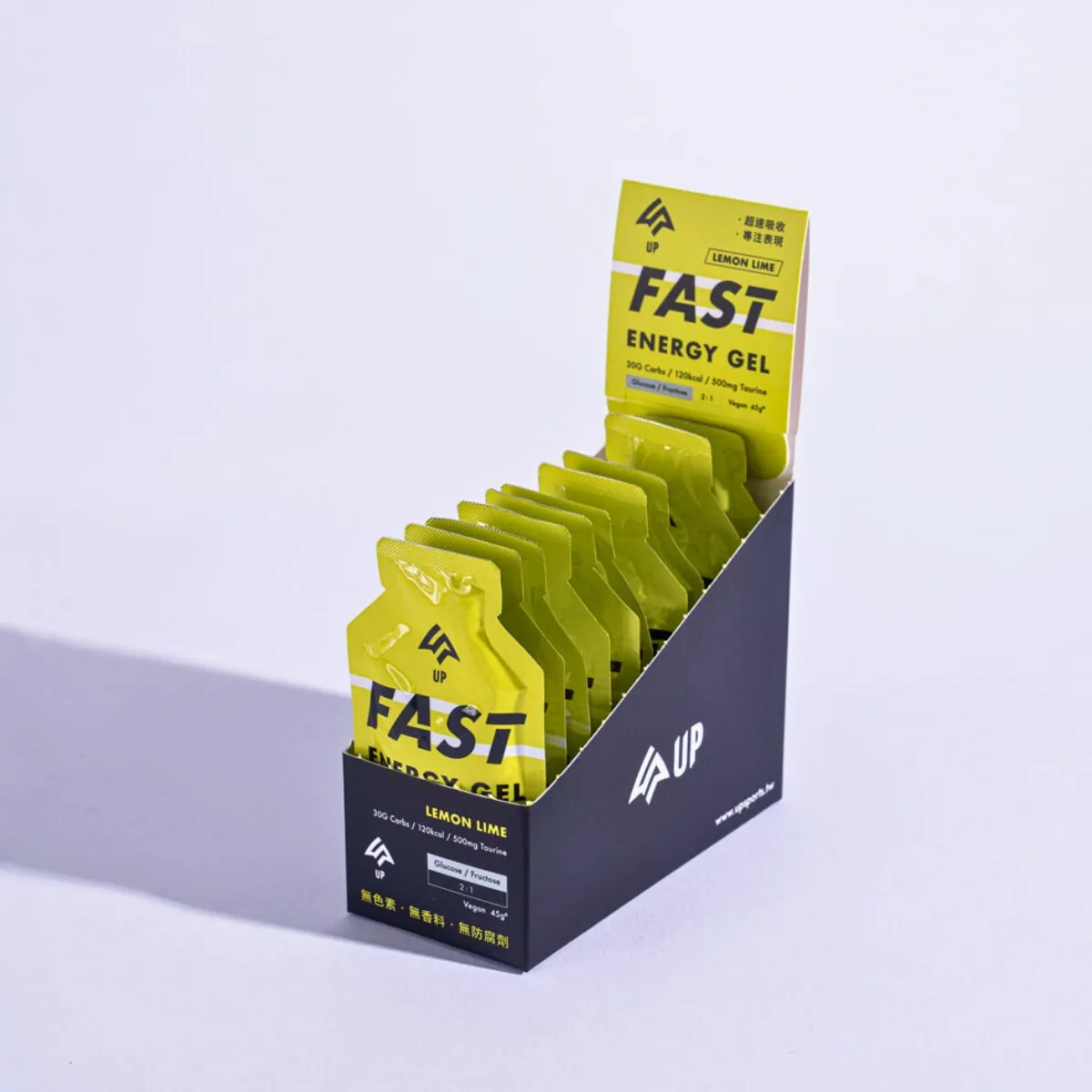 UP FAST 能量果膠-檸檬萊姆風味 單入/10入