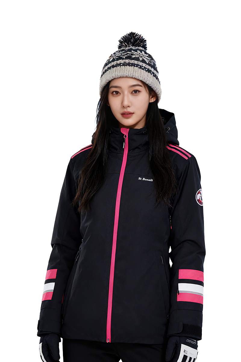時尚純色防水防風 保暖雪服外套│女款 FW9007 (雪衣 滑雪服 滑雪配備 雪地)