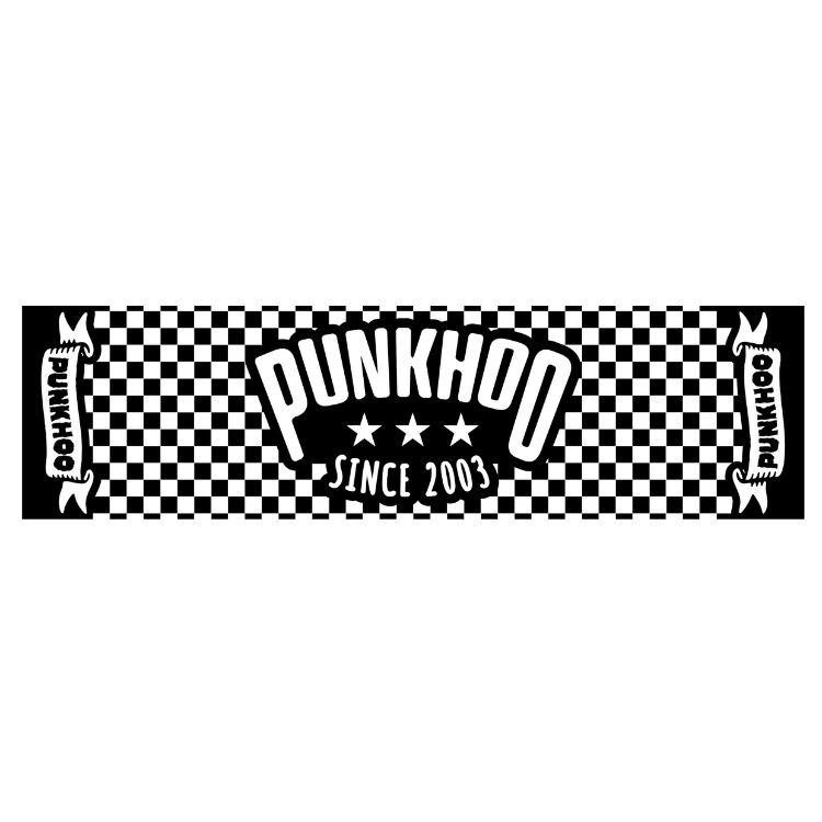 【胖虎punkhoo】故事沒有了續巾（黑白雙面緹花毛巾）