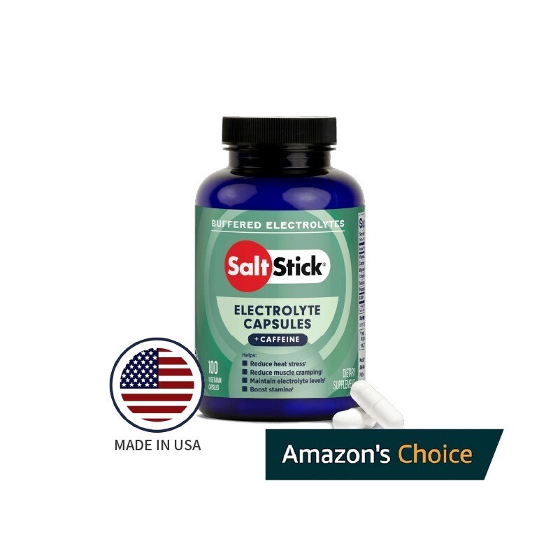 美國SaltStick 高單位電解質膠囊-增強型(100入裝)