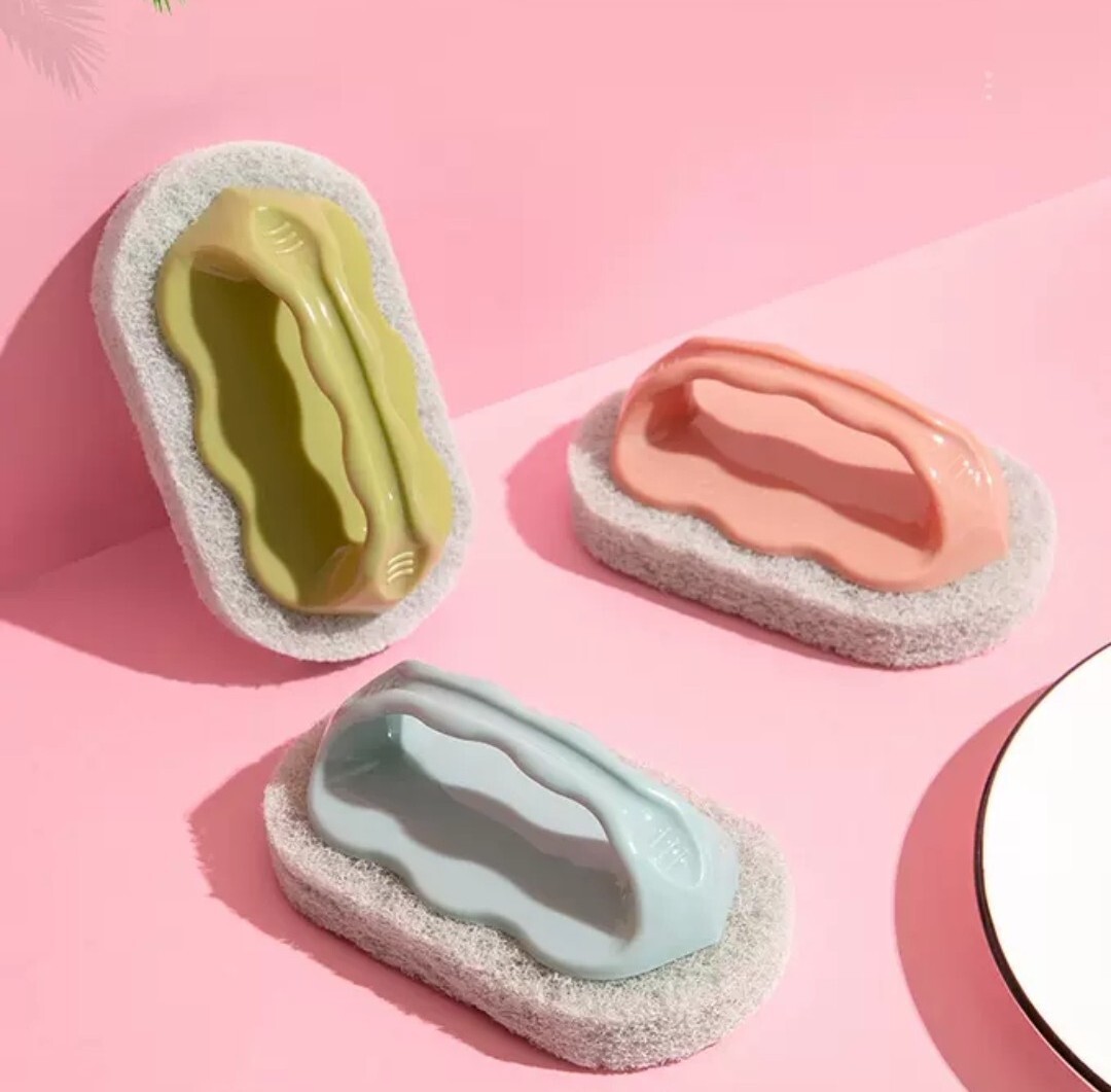 手柄式萬用去污清潔刷(三件組)