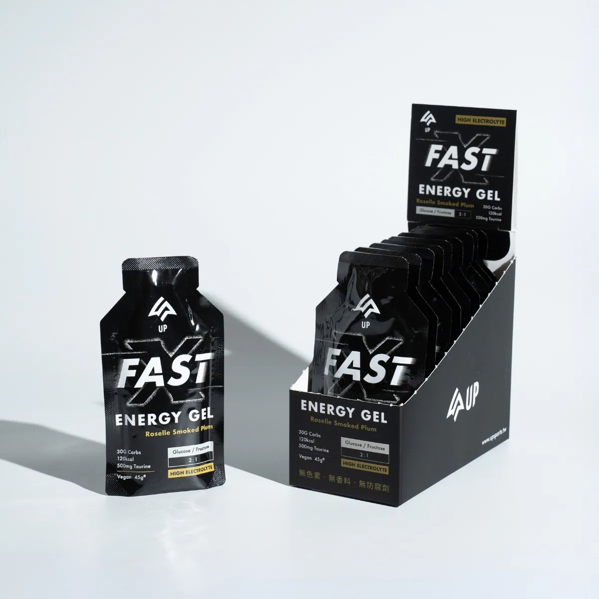 UP FAST-X 能量果膠-洛神烏梅風味 單入/10入
