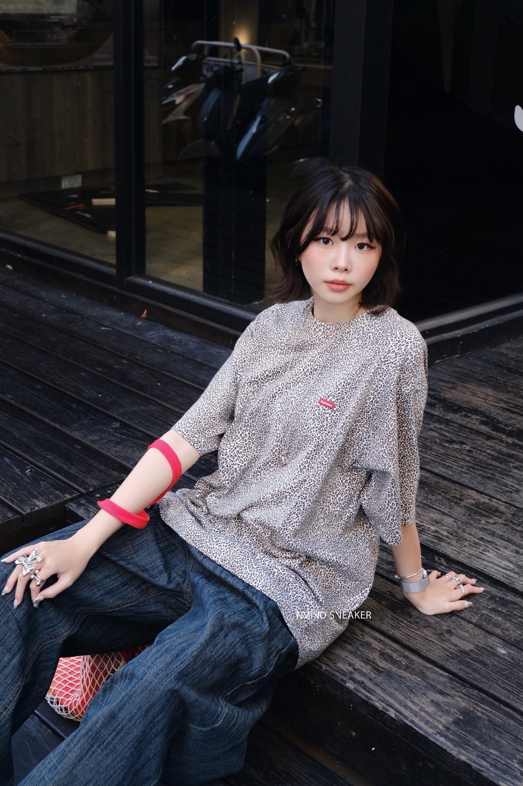 快速出貨> SUPREME Small Box Tee 'Leopard'