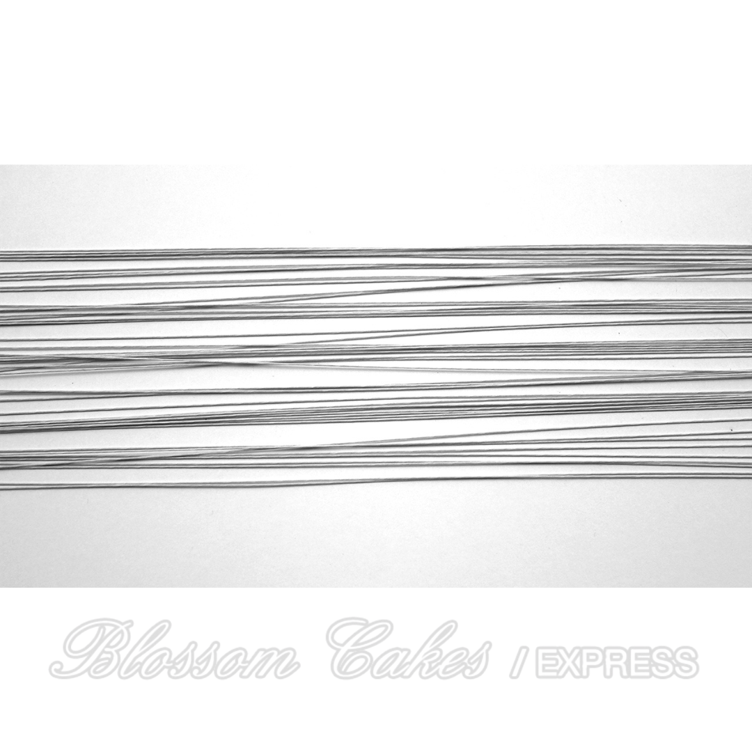 PME Floral Wires 28 Gauge, 36cm, White, Pack of 50