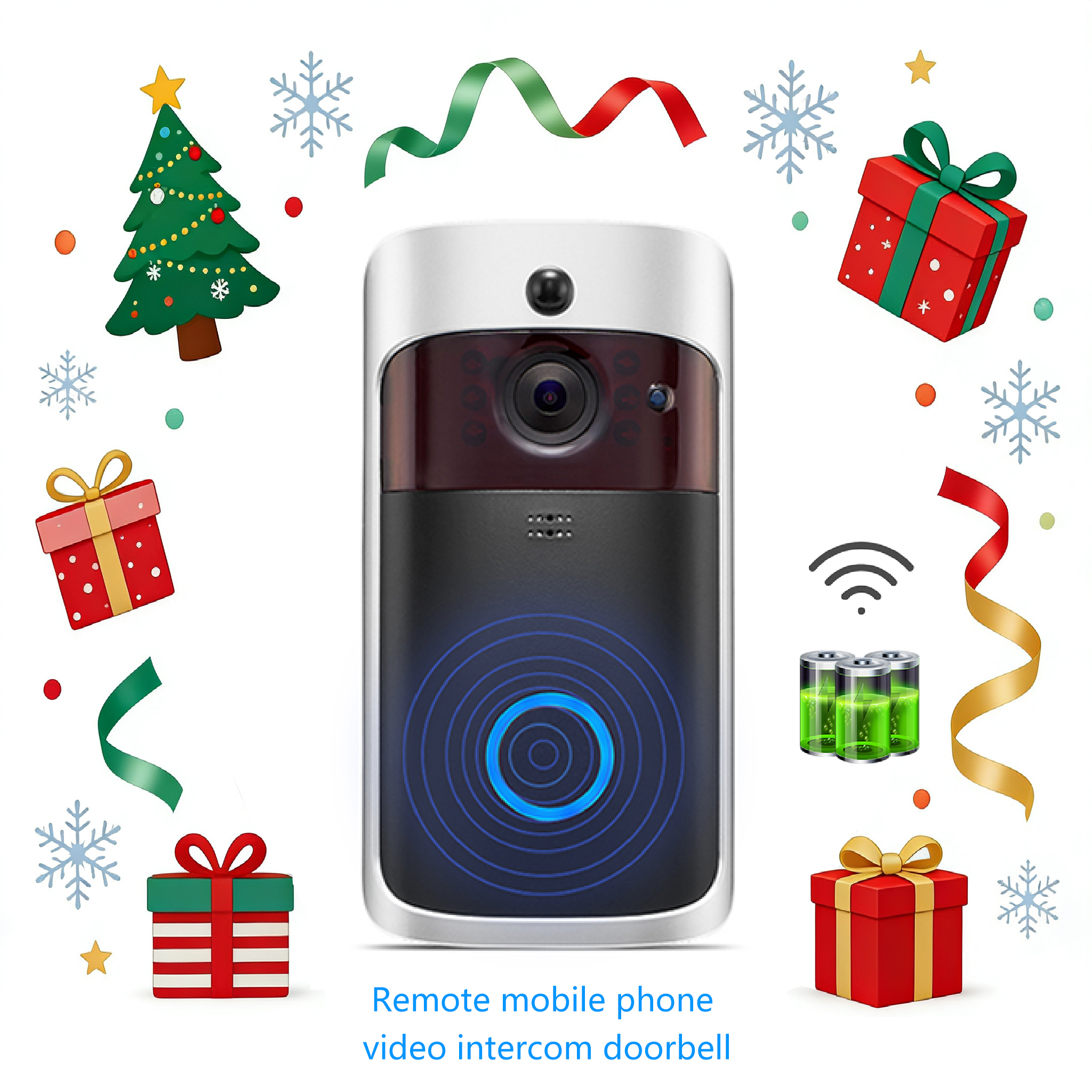 Japan JTSK wireless WiFi smart remote mobile phone video intercom doorbell P2800